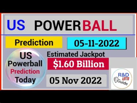 prediction for powerball today|powerball prediction formula.